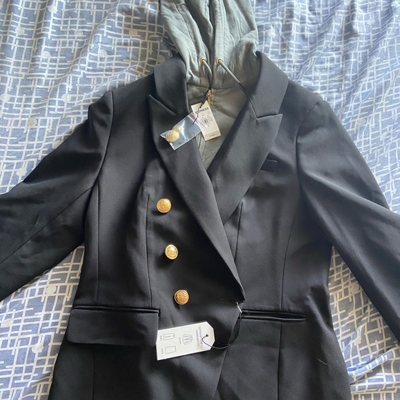 Express Supersoft Twill Blazer - Picture 3 of 4